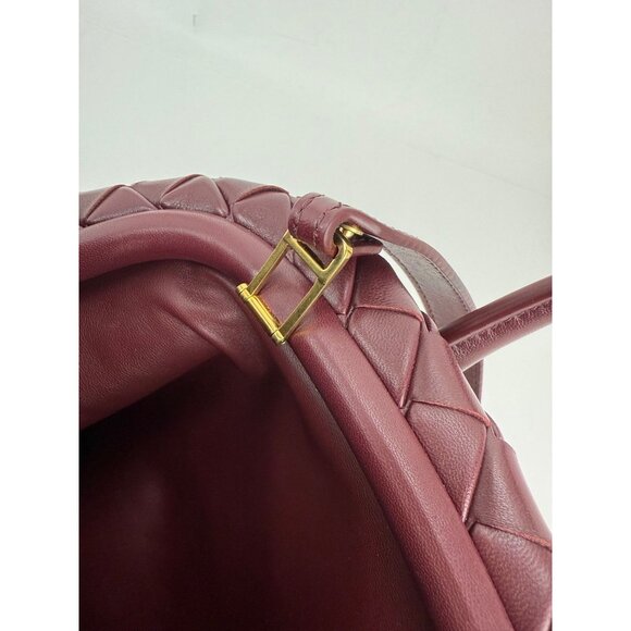 Bottega Veneta Nappa Intrecciato Teen The Lauren 1980 Bauletto Barolo Bag - Picture 11 of 16